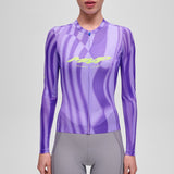 Maglia donna maniche lunghe Maap Halo Pro Air 3.0 - Viola Maap
