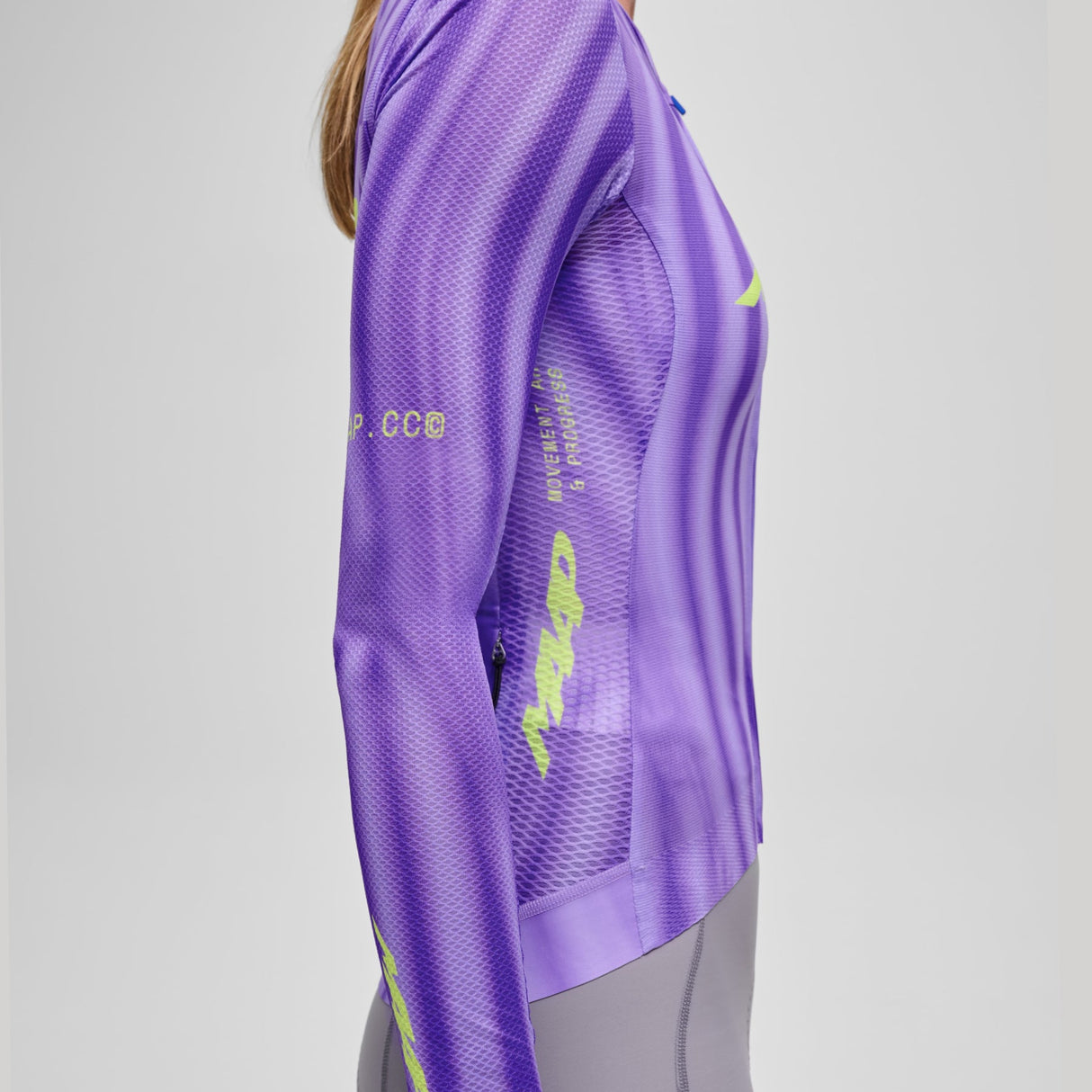 Maglia donna maniche lunghe Maap Halo Pro Air 3.0 - Viola Maap