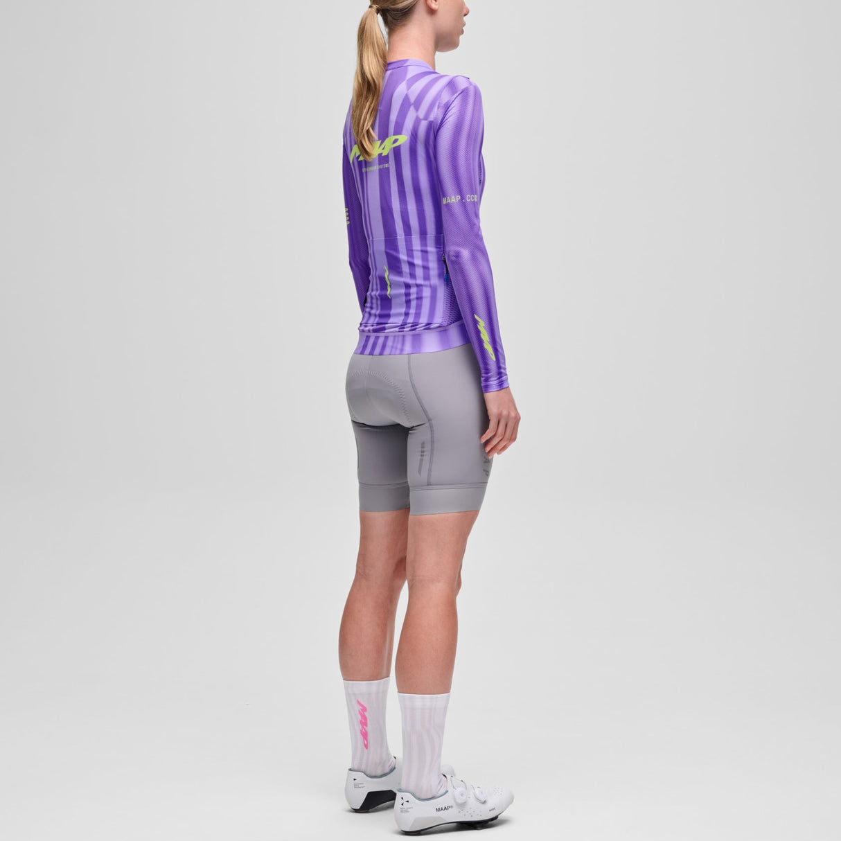 Maglia donna maniche lunghe Maap Halo Pro Air 3.0 - Viola Maap