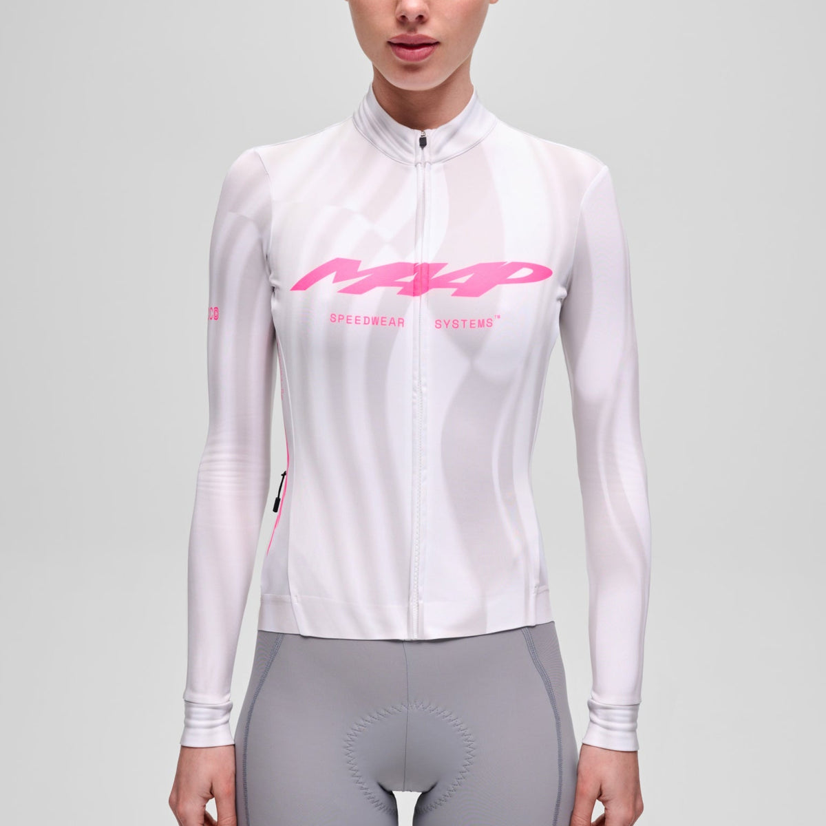 Maillot femme à manches longues Maap Halo Team Thermal - Gris Maap