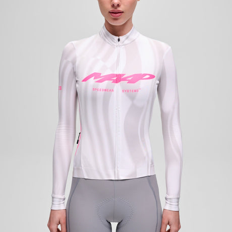 Maglia donna maniche lunghe Maap Halo Team Thermal - Grigio Maap