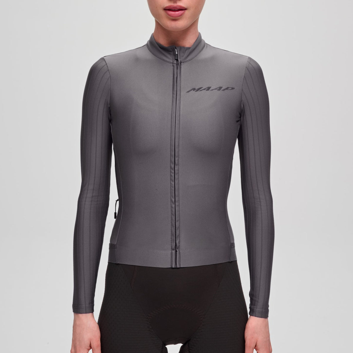 Maap Pro Aero Thermal frau langarmtrikot - Grau Maap