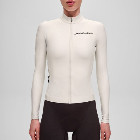 Maap Pro Aero Thermal women long sleeve jersey - White Maap
