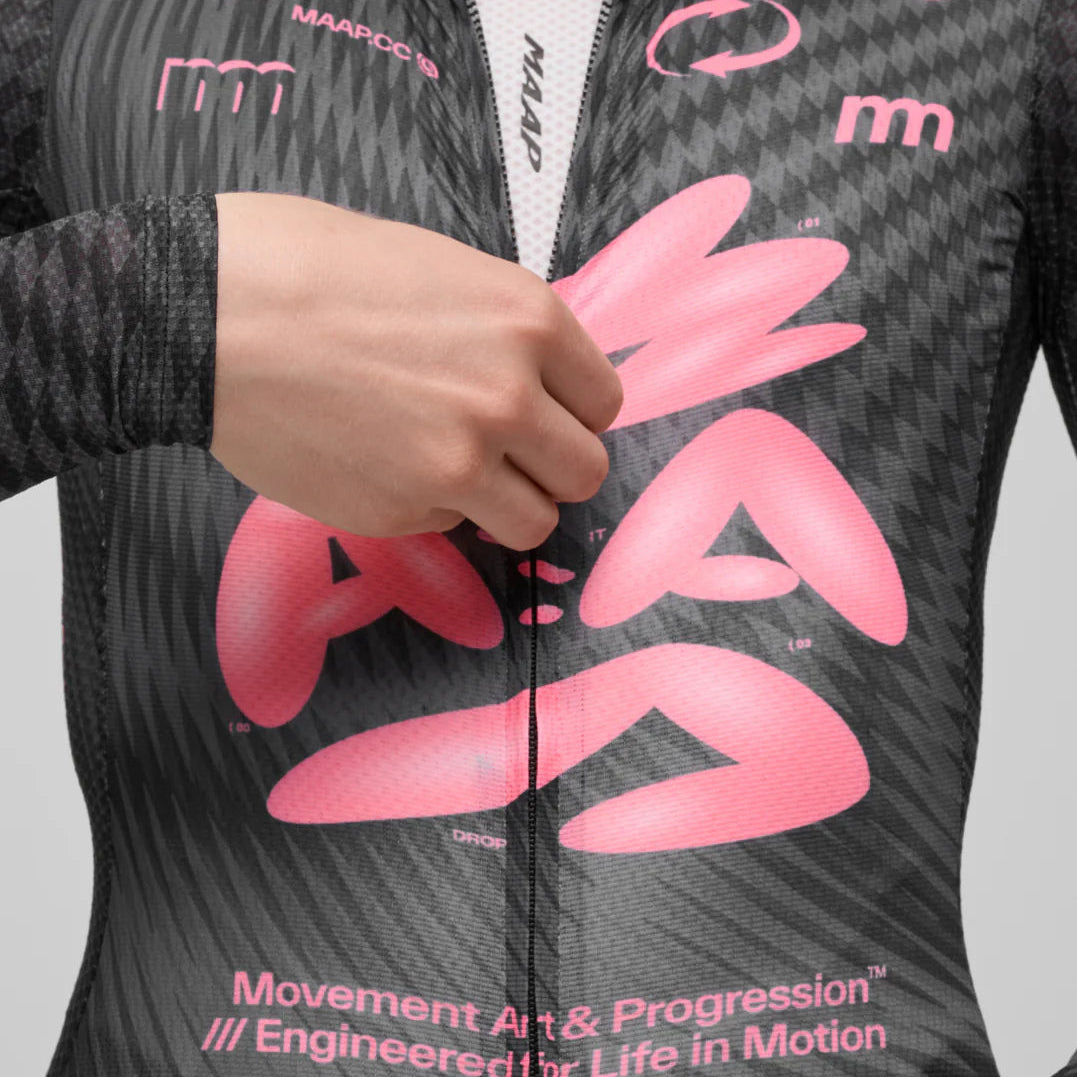 Maap Spectrum Pro Air 3.0 frau langarmtrikot - Schwarz