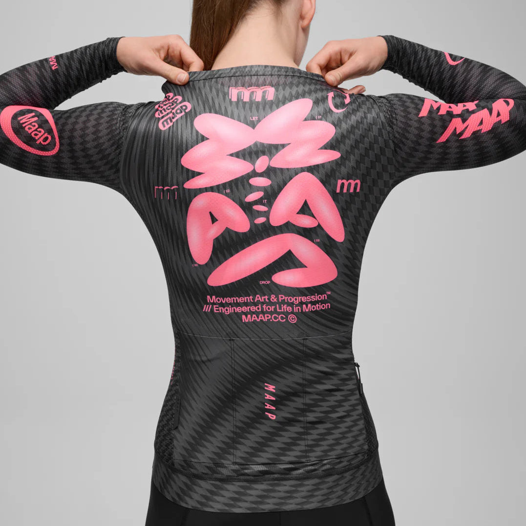 Maap Spectrum Pro Air 3.0 frau langarmtrikot - Schwarz