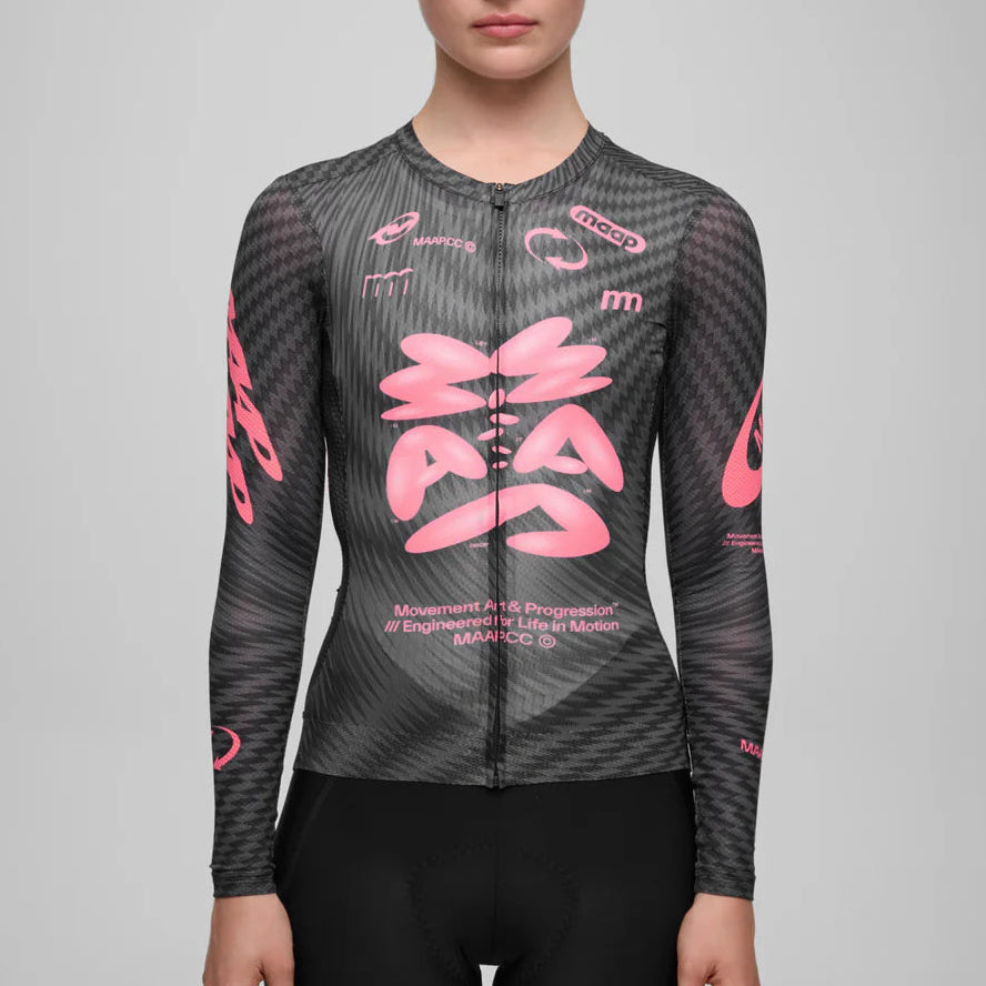 Maap Spectrum Pro Air 3.0 frau langarmtrikot - Schwarz