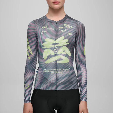 Maillot femme manches longues Maap Spectrum Pro Air 3.0 - Multicolor