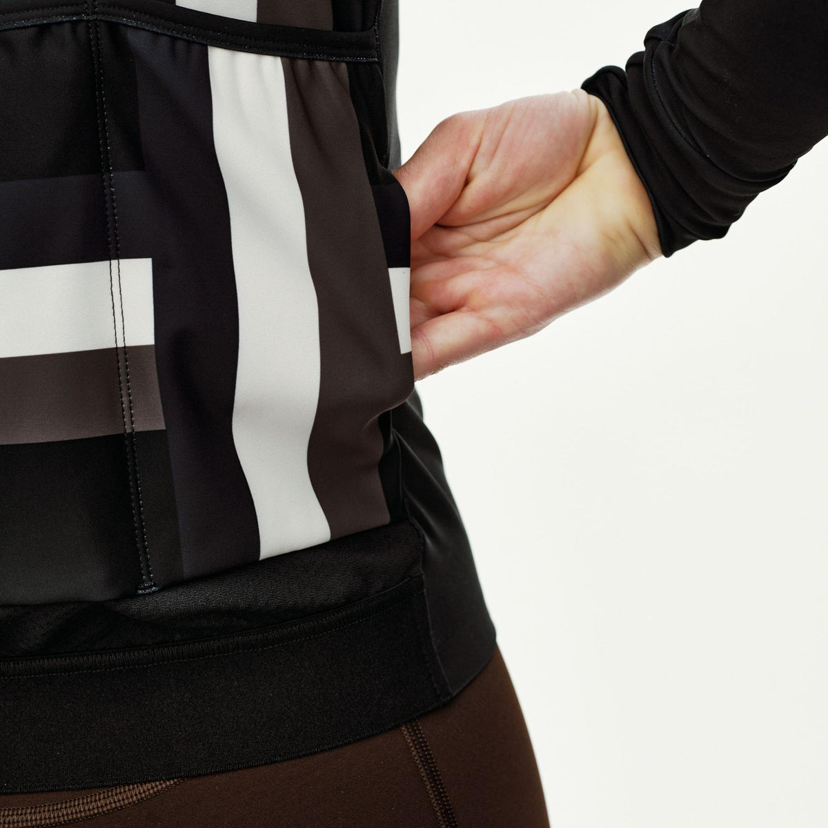 Maglia donna maniche lunghe Pas Normal Studios Mechanism AOP International - Verde Pas Normal Studios