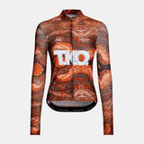 Maglia donna maniche lunghe Pas Normal Studios T.K.O. Mechanism - Rosso Pas Normal Studios