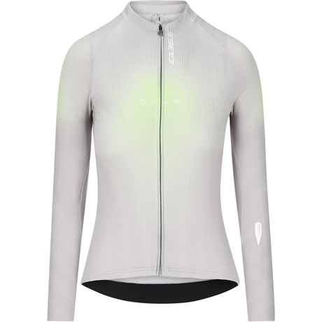 Langarmtrikot damen Q36.5 Gregarius Hybrid Light QLAB - Graugrün