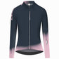 Maglia donna maniche lunghe Q36.5 Gregarius Hybrid Light Collar Fade - Blu Q36.5