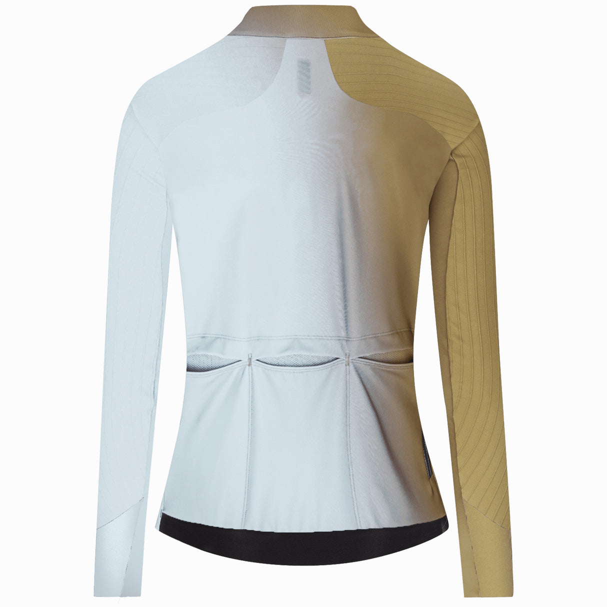 Maglia donna maniche lunghe Q36.5 Gregarius Hybrid Big Fade - Verde Q36.5