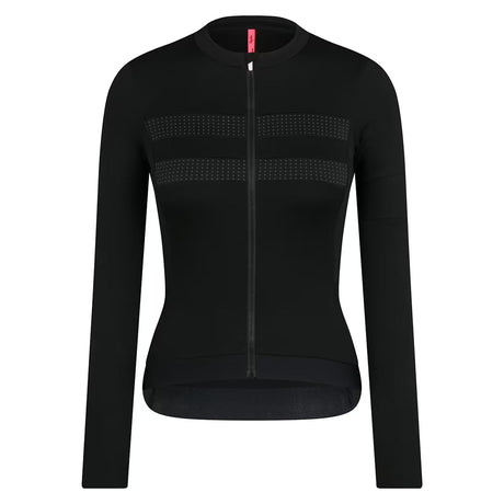 Maillot femme manches longues Rapha Brevet Merino 3 - Noir Rapha