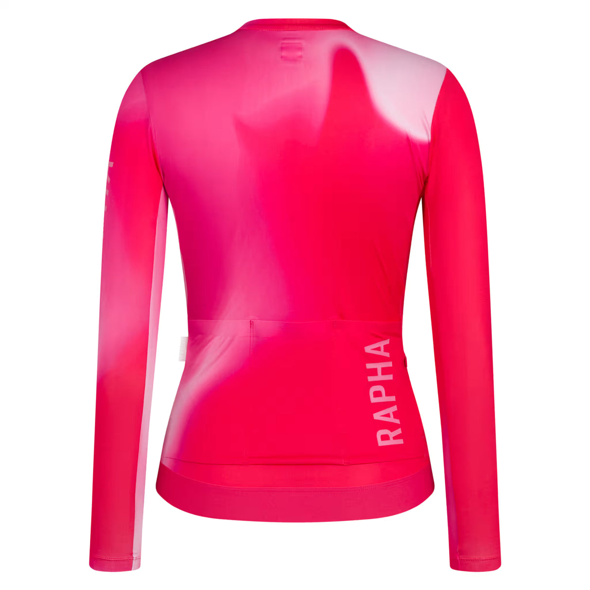 Rapha Pro Team Lightweight 3 Surface Print frau langarmtrikot - Rosa