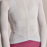 Rapha Pro Team Lightweight 3 frau langarmtrikot - Hellgrau