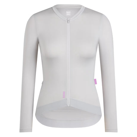 Rapha Pro Team Lightweight 3 frau langarmtrikot - Hellgrau