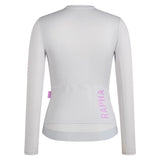 Rapha Pro Team Lightweight 3 frau langarmtrikot - Hellgrau