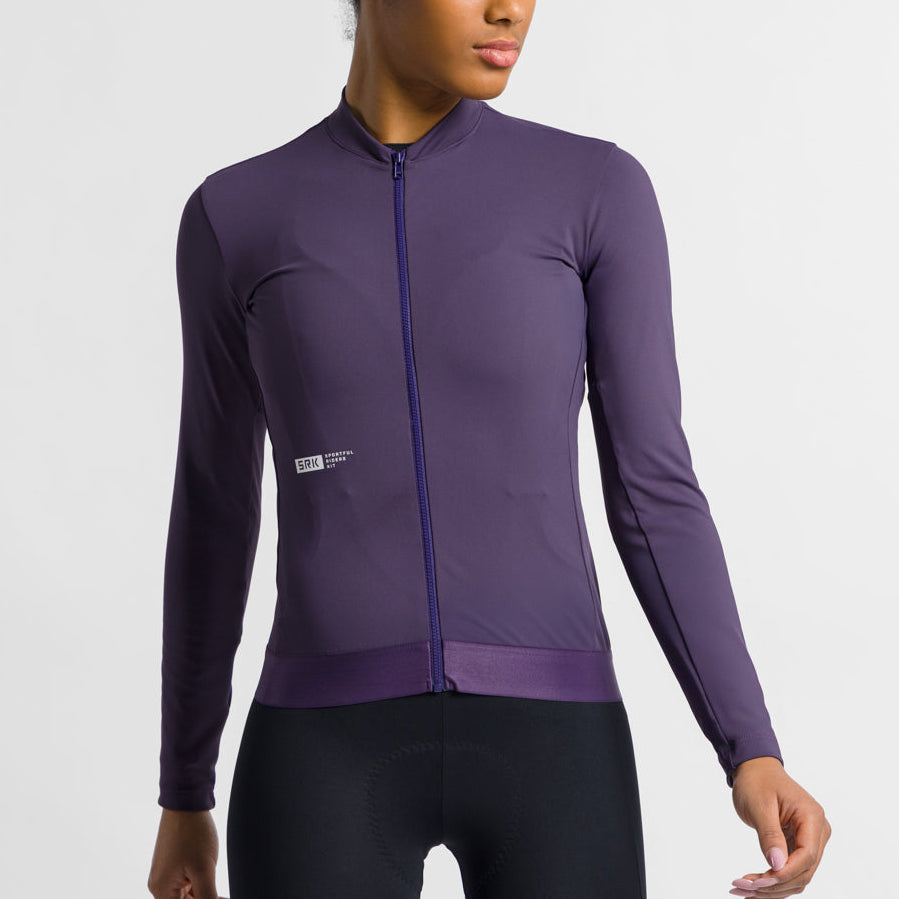 Maglia donna maniche lunghe Sportful Srk 2 - Viola Sportful