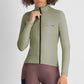 Maillot femme manches longues Sportful Supergiara Wool - Vert