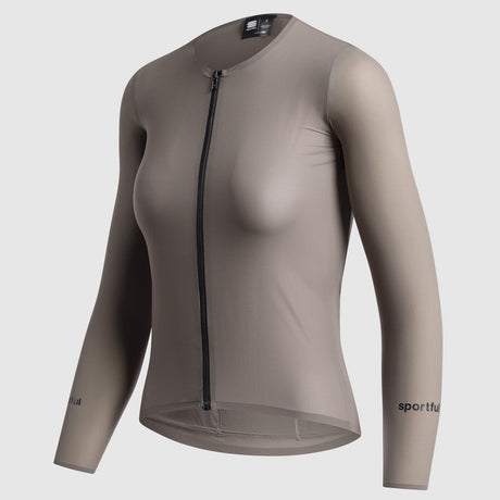 Maglia donna maniche lunghe Sportful UV-Cold - Grigio Sportful