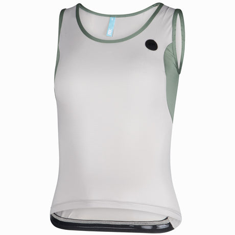 Jëuf Train frau armelloses trikot - Beige