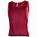Maglia donna senza maniche Jëuf Train - Bordeaux Jeuf