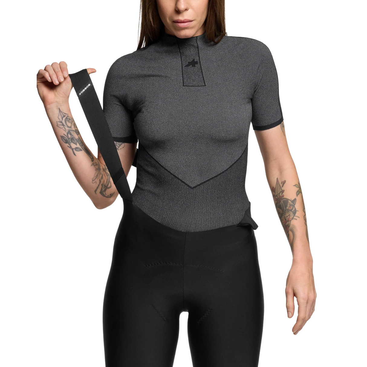 Baselayer Assos Equipe Spring Fall Skin Layer P1 - Schwarz