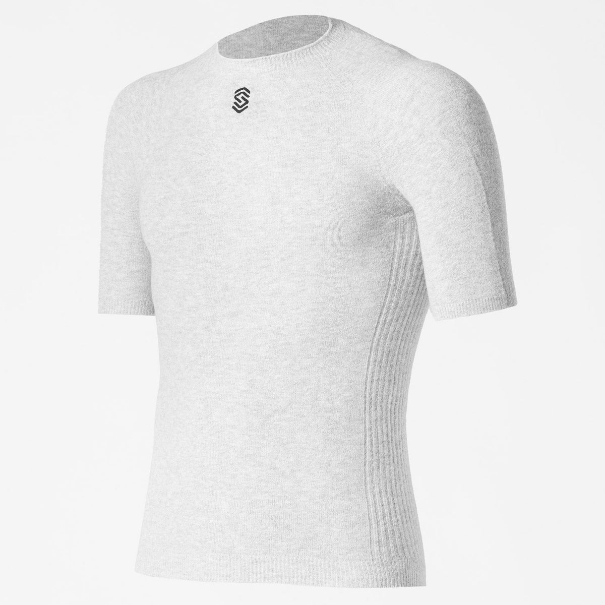 Maillot interior Silverskin Core Warm cuello redondo - Gris