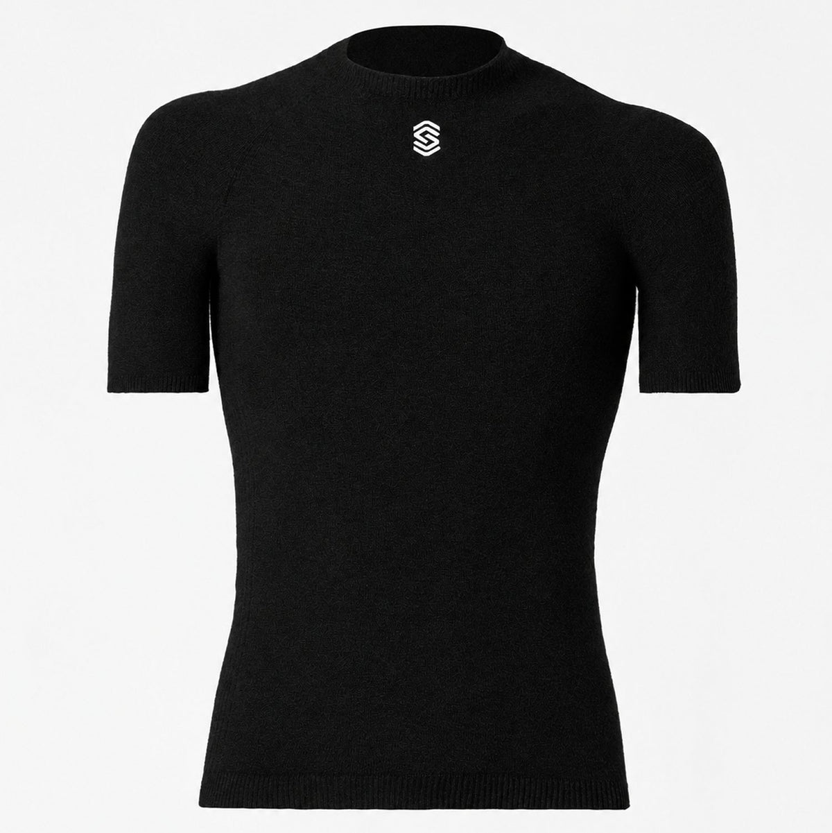 Maillot sous-vêtement Silverskin Core Warm col rond - Noir