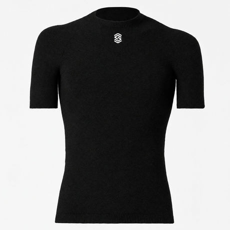 Maglia intima Silverskin Core Warm girocollo - Nero Silverskin
