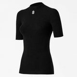 Maillot sous-vêtement Silverskin Core Warm col rond - Noir