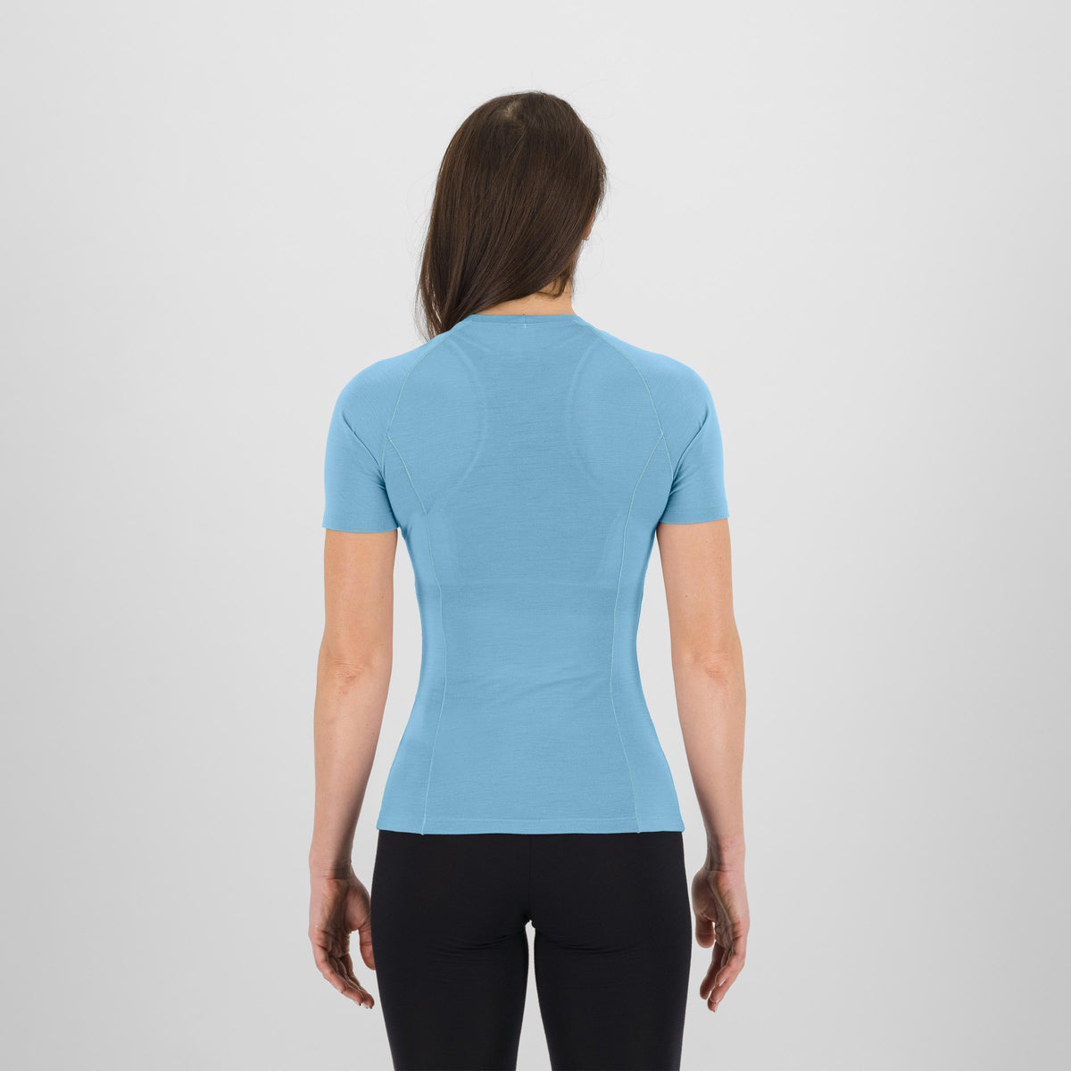 Maglia intima donna Karpos Dinamico Merino 130 - Azzurro Karpos