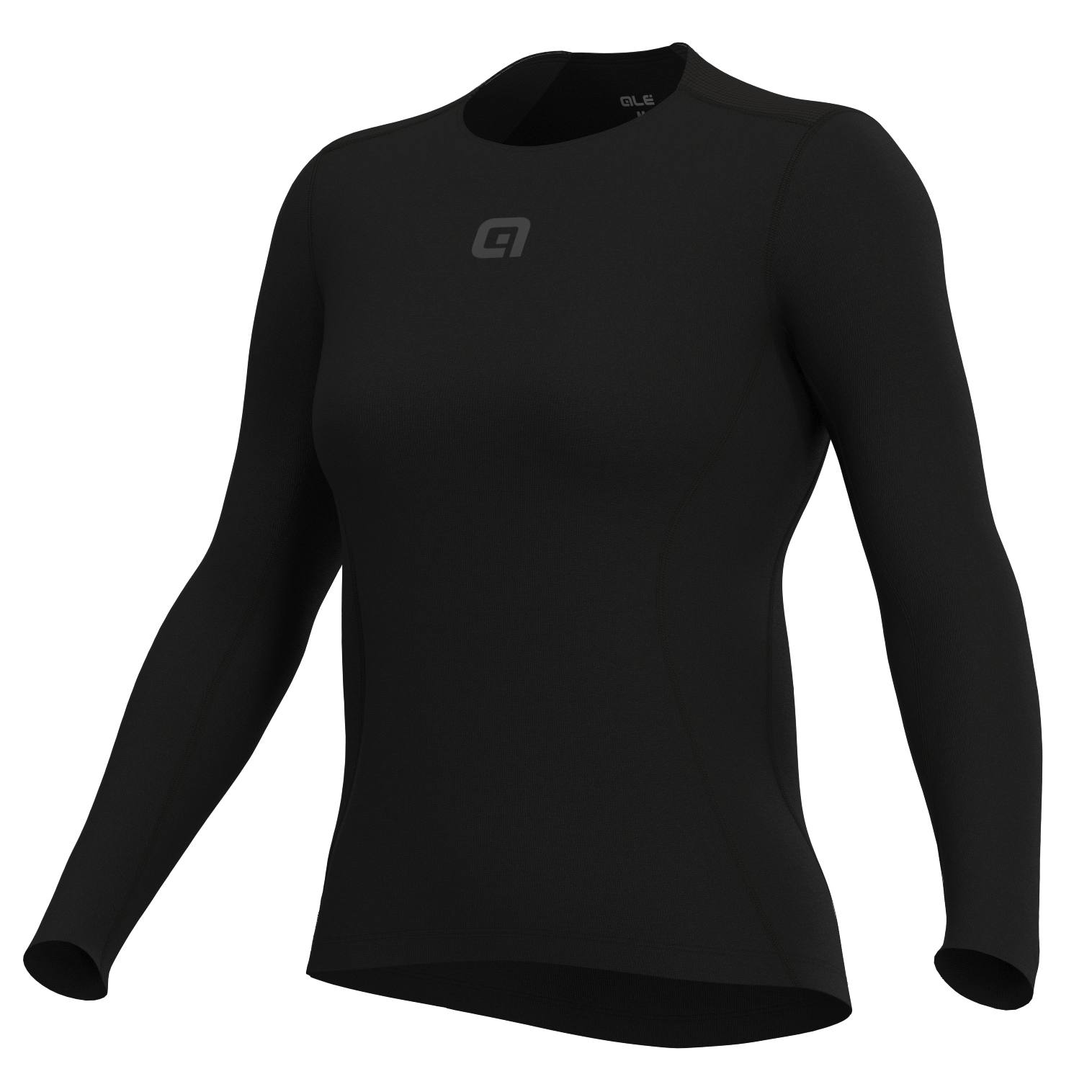 Maglia intima donna maniche lunghe Ale Merino - Nero Ale