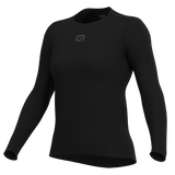 Maglia intima donna maniche lunghe Ale Merino - Nero Ale