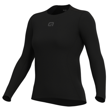 Maglia intima donna maniche lunghe Ale Merino - Nero Ale