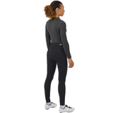 Maglia intima donna maniche lunghe Cafe du Cycliste Judith - Grigio scuro Café du Cycliste