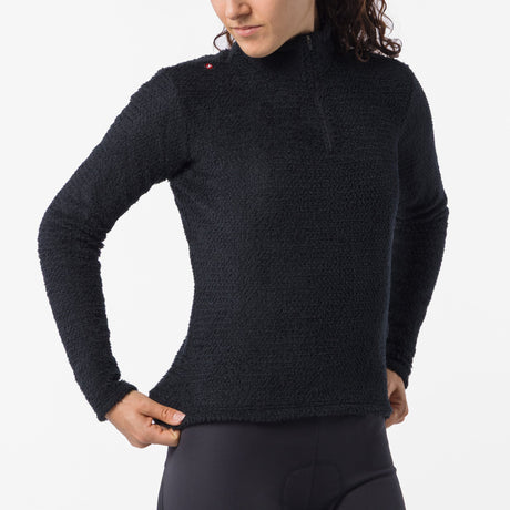Maglia intima donna maniche lunghe Castelli Cold Days 2nd - Nero Castelli