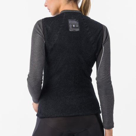 Maglia intima donna senza maniche Castelli Cold Days 2nd - Nero Castelli