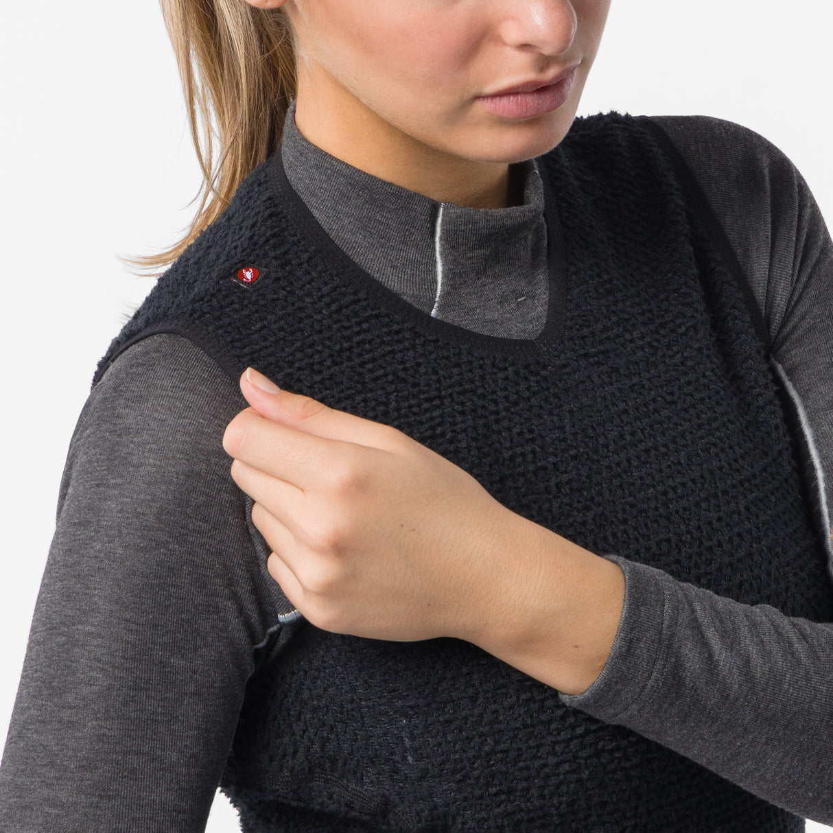 Maglia intima donna senza maniche Castelli Cold Days 2nd - Nero Castelli