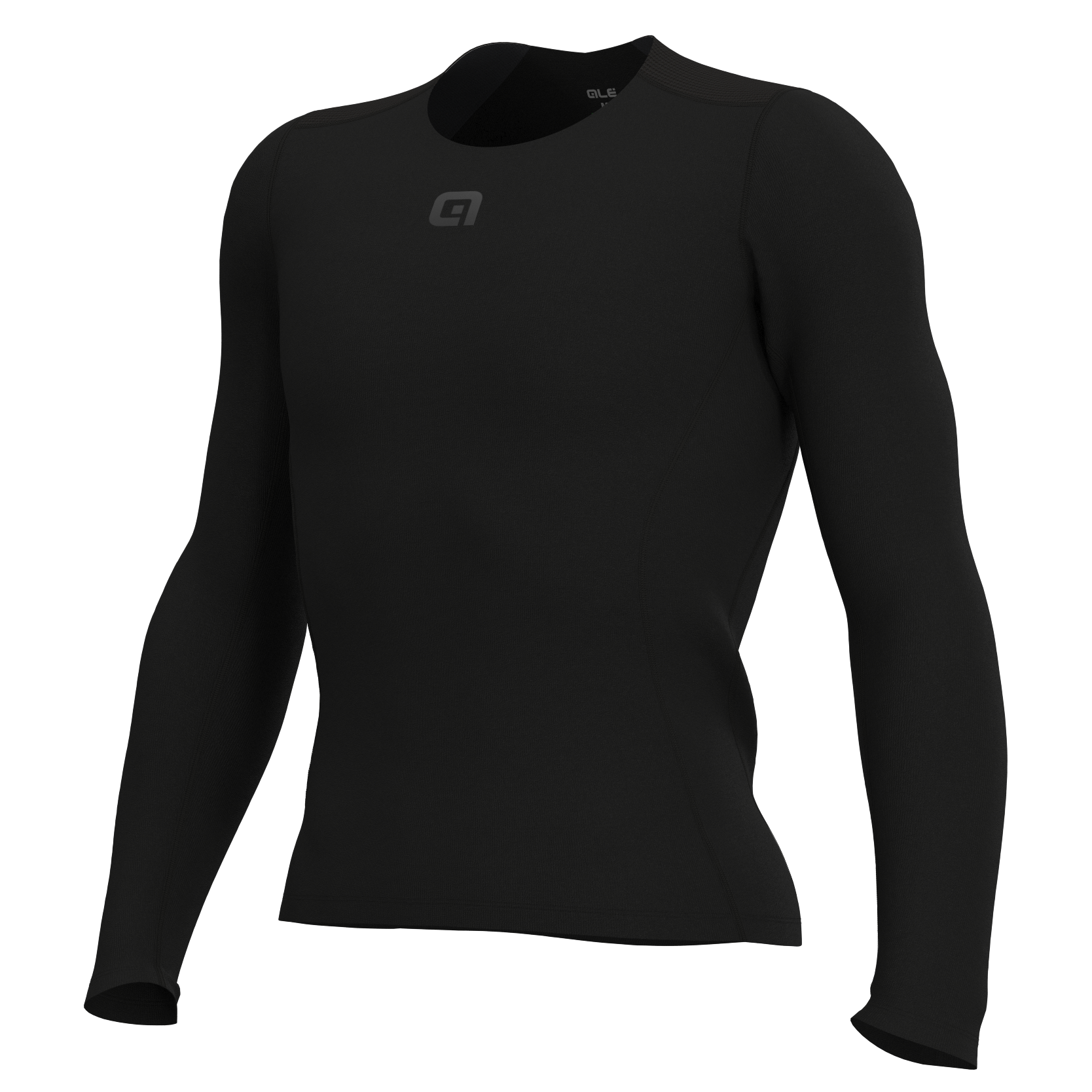 Maillot interior de manga larga Ale Merino - Negro