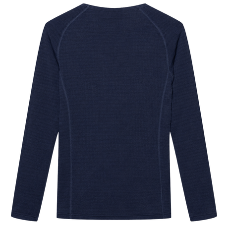 Maglia intima maniche lunghe Cafe du cycliste Coline - Blu Café du Cycliste