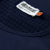 Maglia intima maniche lunghe Cafe du cycliste Coline - Blu Café du Cycliste