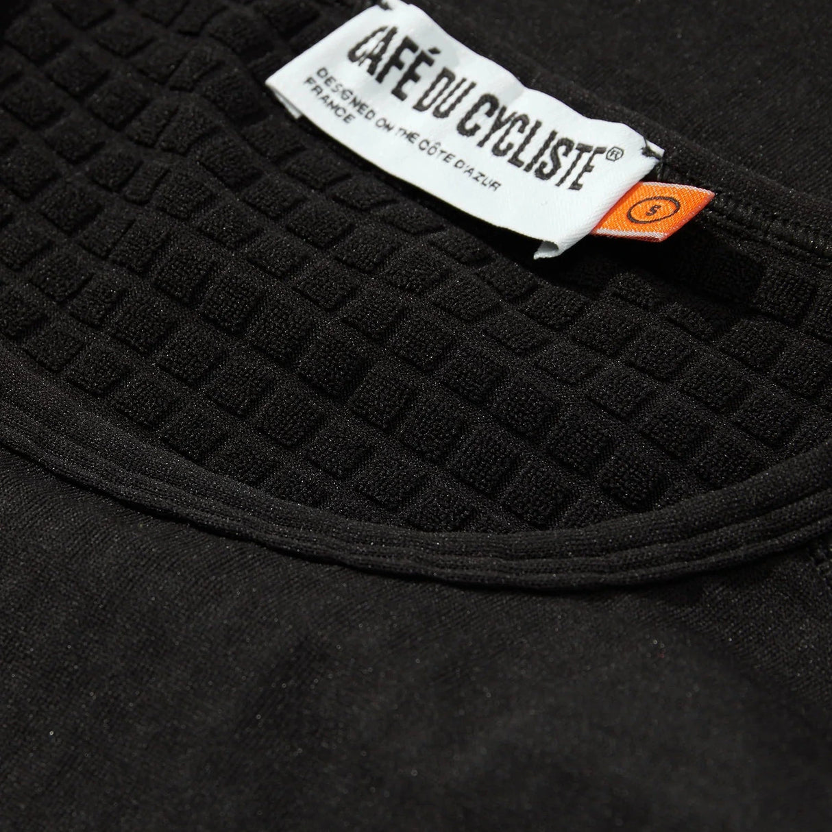 Maglia intima maniche lunghe Cafe du cycliste Coline - Nero Café du Cycliste