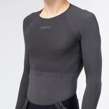 Maillot de corps à manches longues Gobik Limber Skin Basalt - Gris