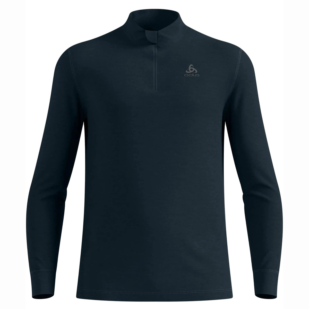 Maillot sous-vêtement manches longues Odlo Merino 200 Zip - Noir
