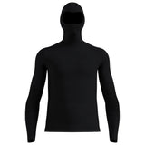 Maglia intima maniche lunghe Odlo Seamless Performance Wool Face - Nero Odlo