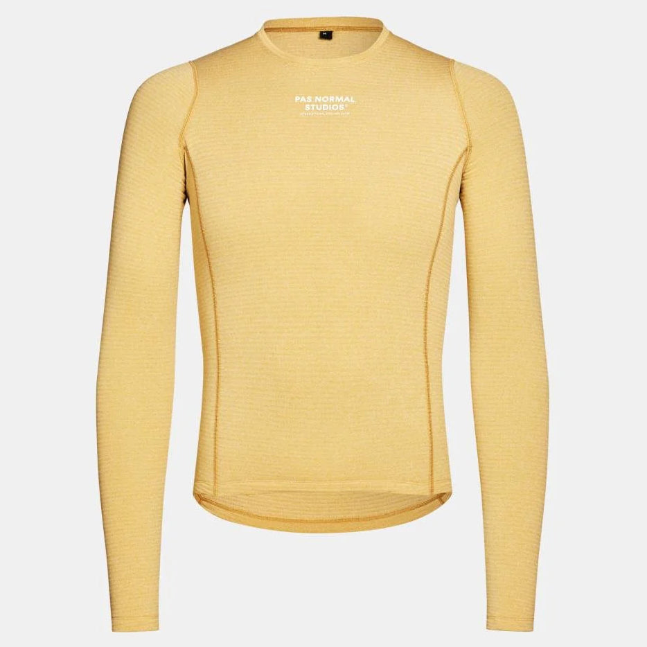 Maglia intima maniche lunghe Pas Normal Studios Thermal - Giallo Pas Normal Studios