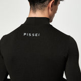 Maglia intima maniche lunghe Pissei Argentum - Nero Pissei