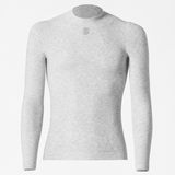Maillot sous-vêtement manches longues Silverskin Core Light Warm col rond - Gris