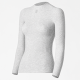 Maillot sous-vêtement manches longues Silverskin Core Light Warm col rond - Gris